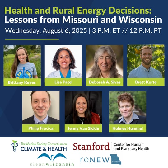 Health and Rural Energy Decisions Lessons from Missouri and Wisconsin