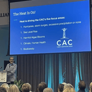 Jessica Meszaros / WUSF Bob Bunting, CEO and chairman of the Climate Adaptation Center, says there should be a real-time monitoring system in the medical community that keeps track of heat deaths, just like for hurricanes.