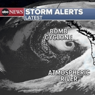 ABC storm alert for the bomb cyclone